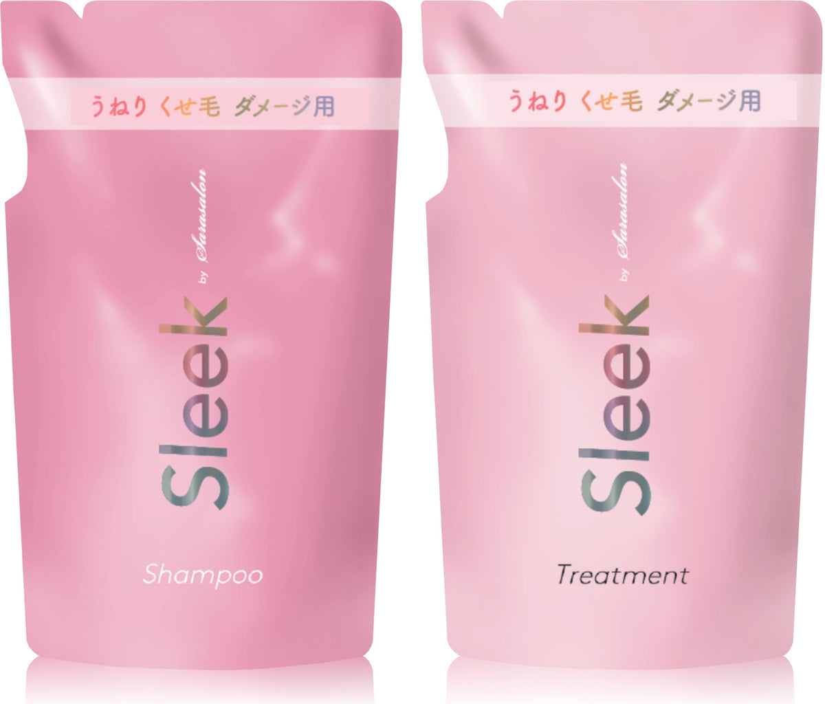 Sleek by Sarasalon Melty Repair Shampoo and Conditioner Refill Set 340ml