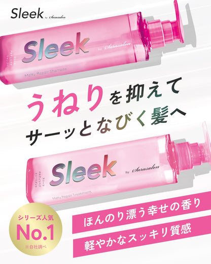 Sleek by Sarasalon Melty Repair Shampoo and Conditioner Refill Set 340ml