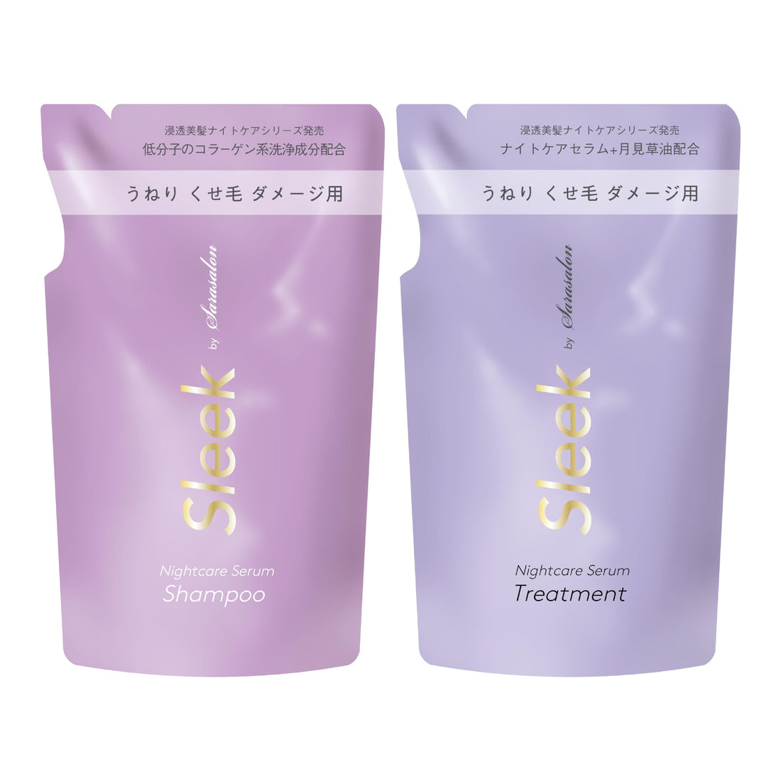 Sleek by Sarasalon Balance Effect Shampoo and Conditioner Refill Set 340ml