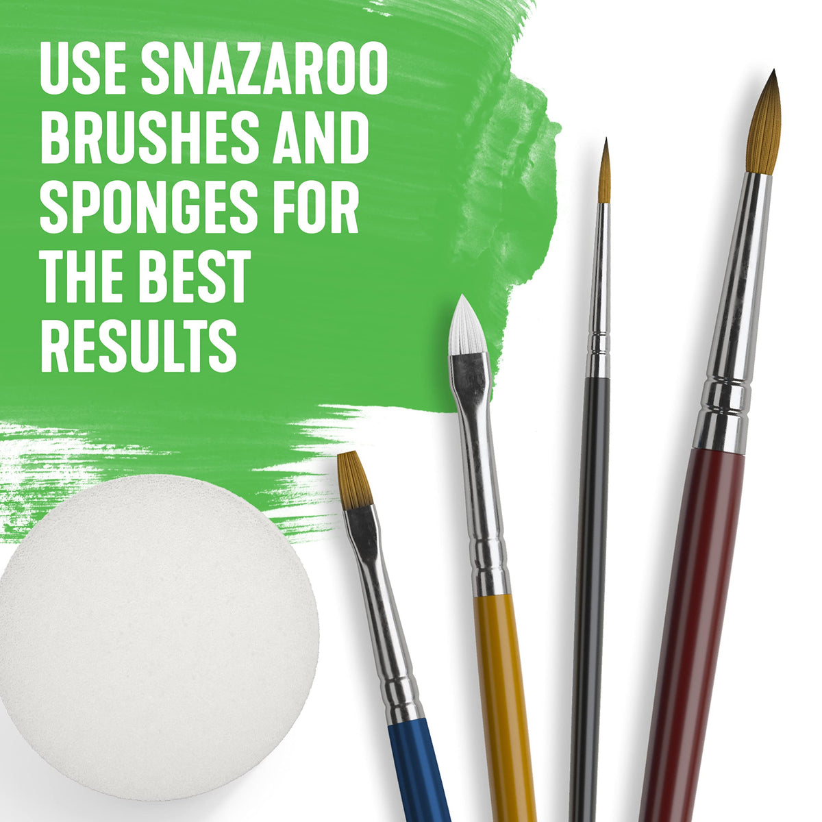 snazaroo Face Paint Light Brown 18ML for Creative Makeup