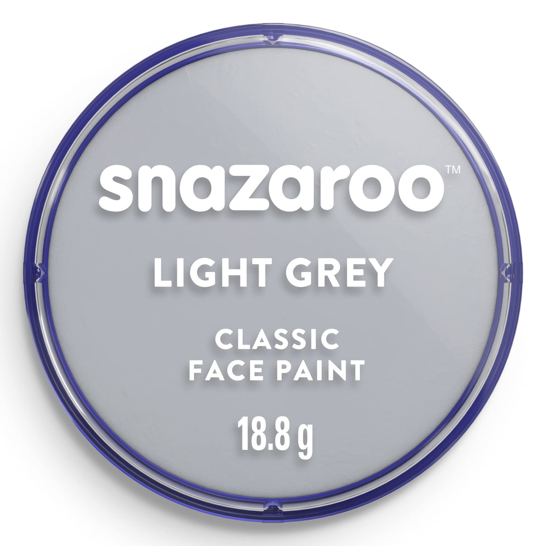 Snazaroo Face Paint 18ML Light Grey for Creative Looks