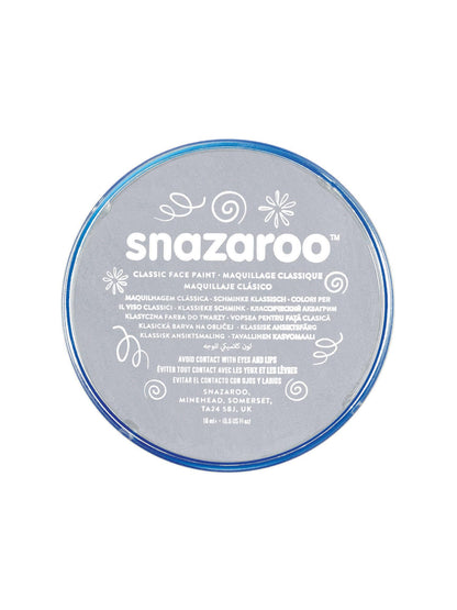 Snazaroo Face Paint 18ML Light Grey for Creative Looks