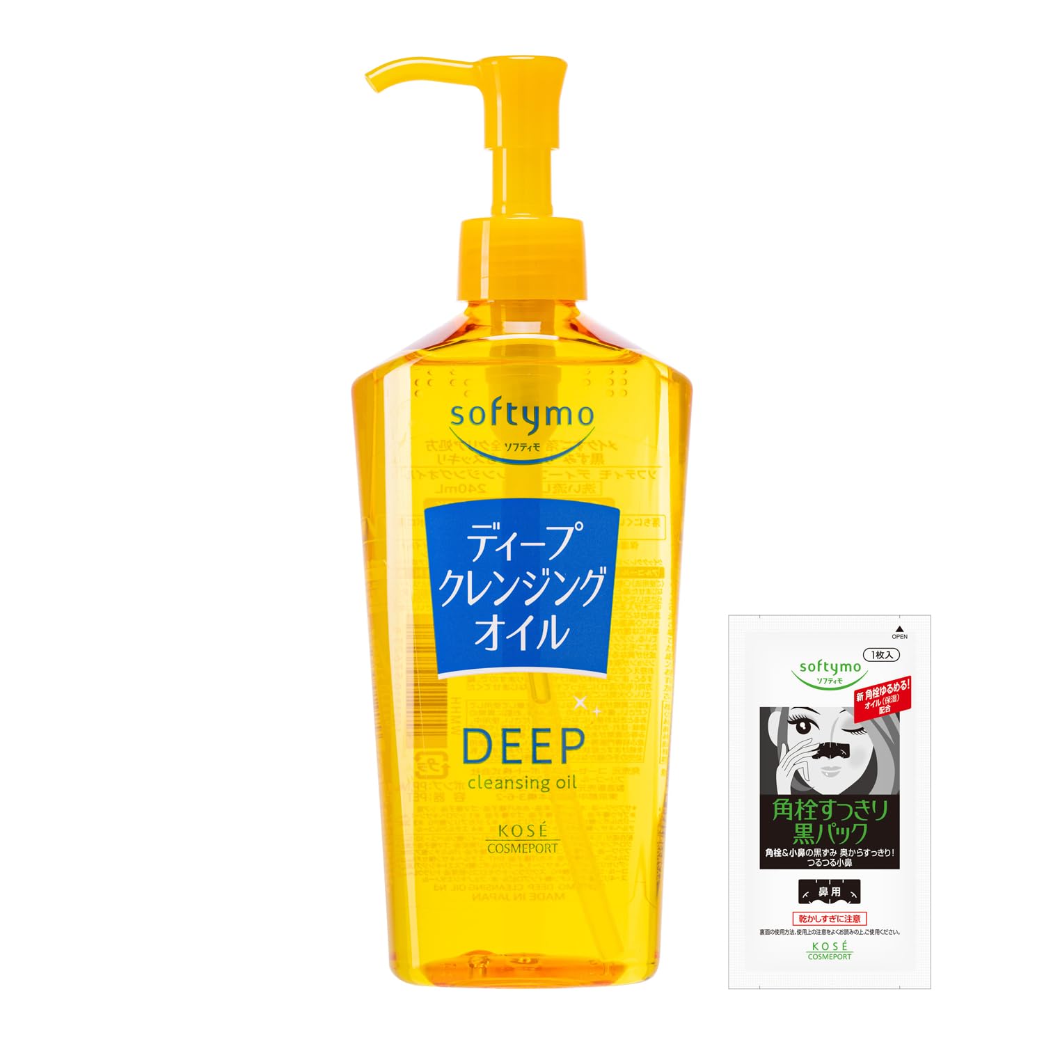Softymo Deep Cleansing Oil for Eyelash Extensions 240mL