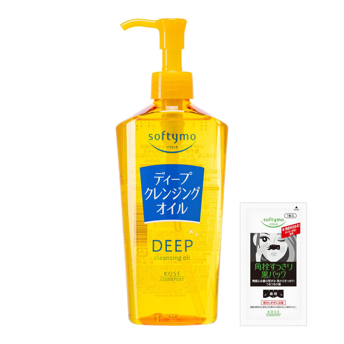 Softymo Huile de Nettoyage Profond 240mL pour Extensions de Cils