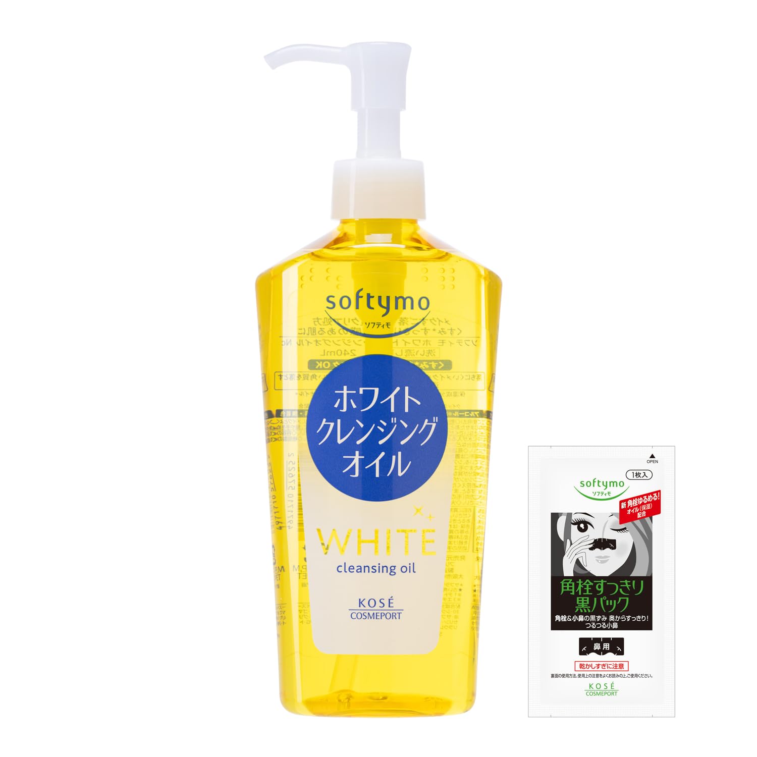 Softymo Cleansing Oil for Eyelash Extensions 240mL with Botanical Oils