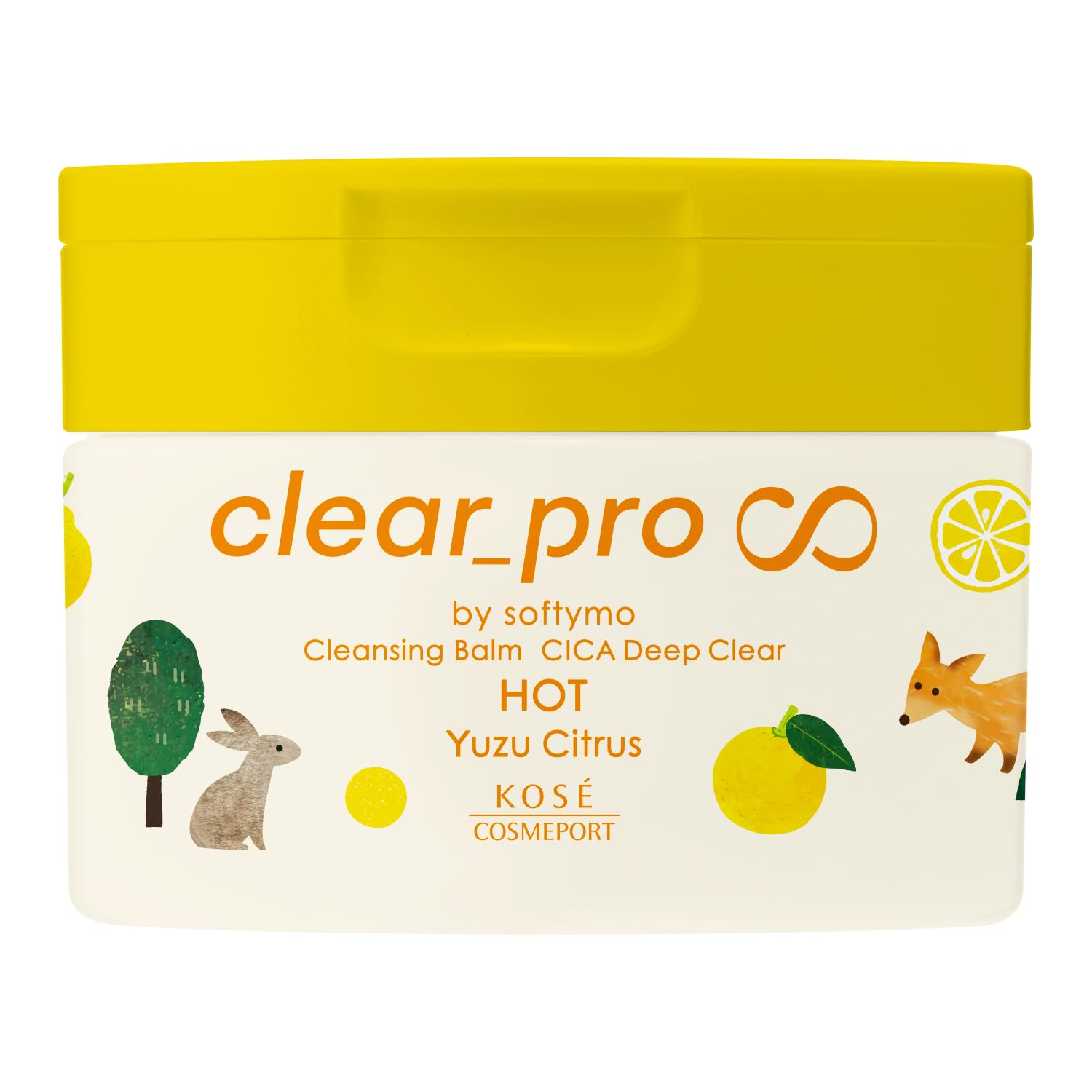 Softymo Cleansing Balm CICA Deep Clear 100g for Japanese Skincare