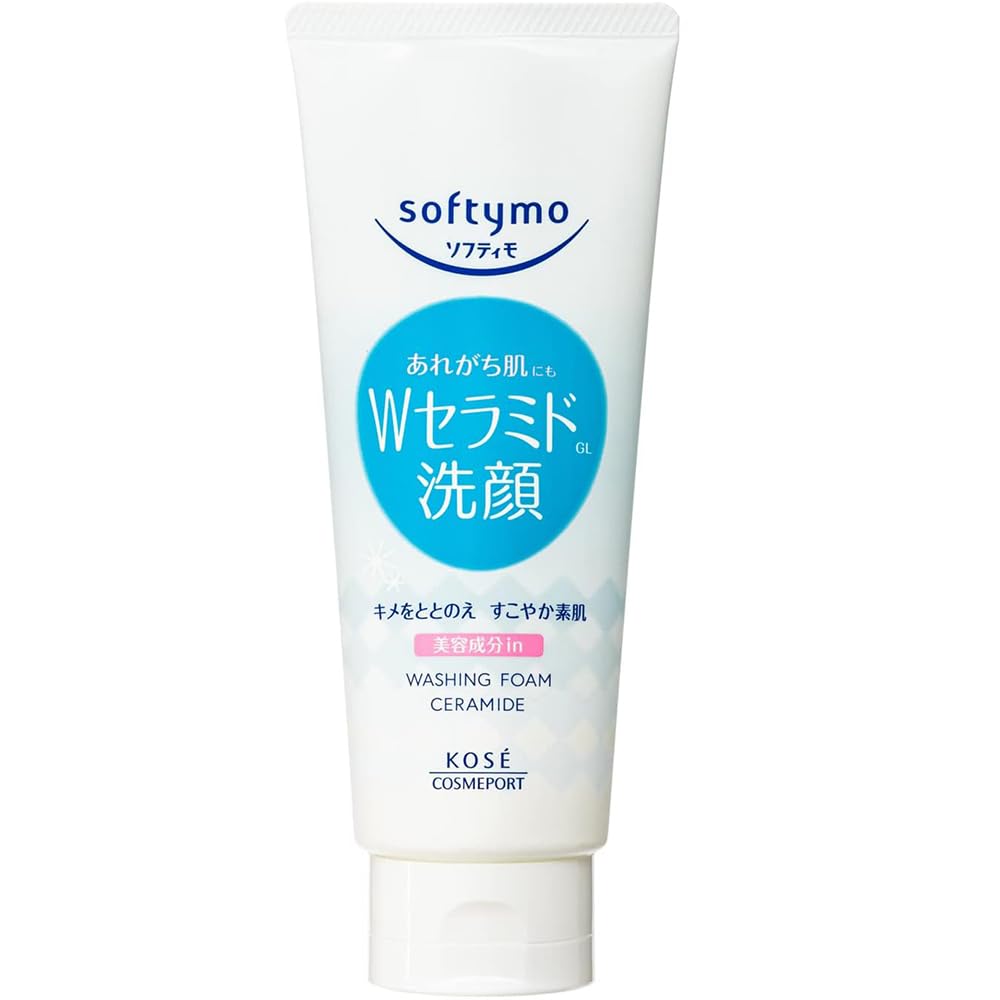 softymo Cleansing Foam with W Ceramide 150g for Japanese Skincare