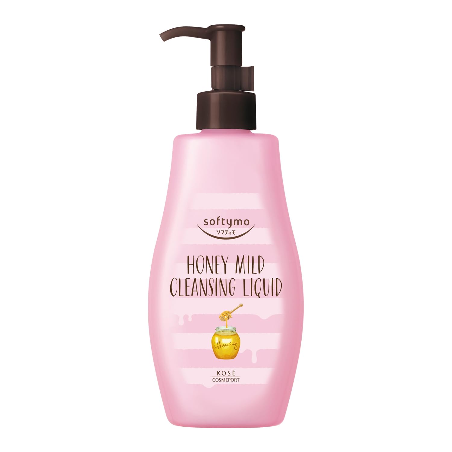 Softymo Cleansing Liquid Honey Mild 230ml for Japanese Skincare