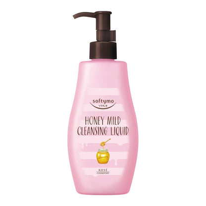 Softymo Cleansing Liquid Honey Mild 230ml for Japanese Skincare