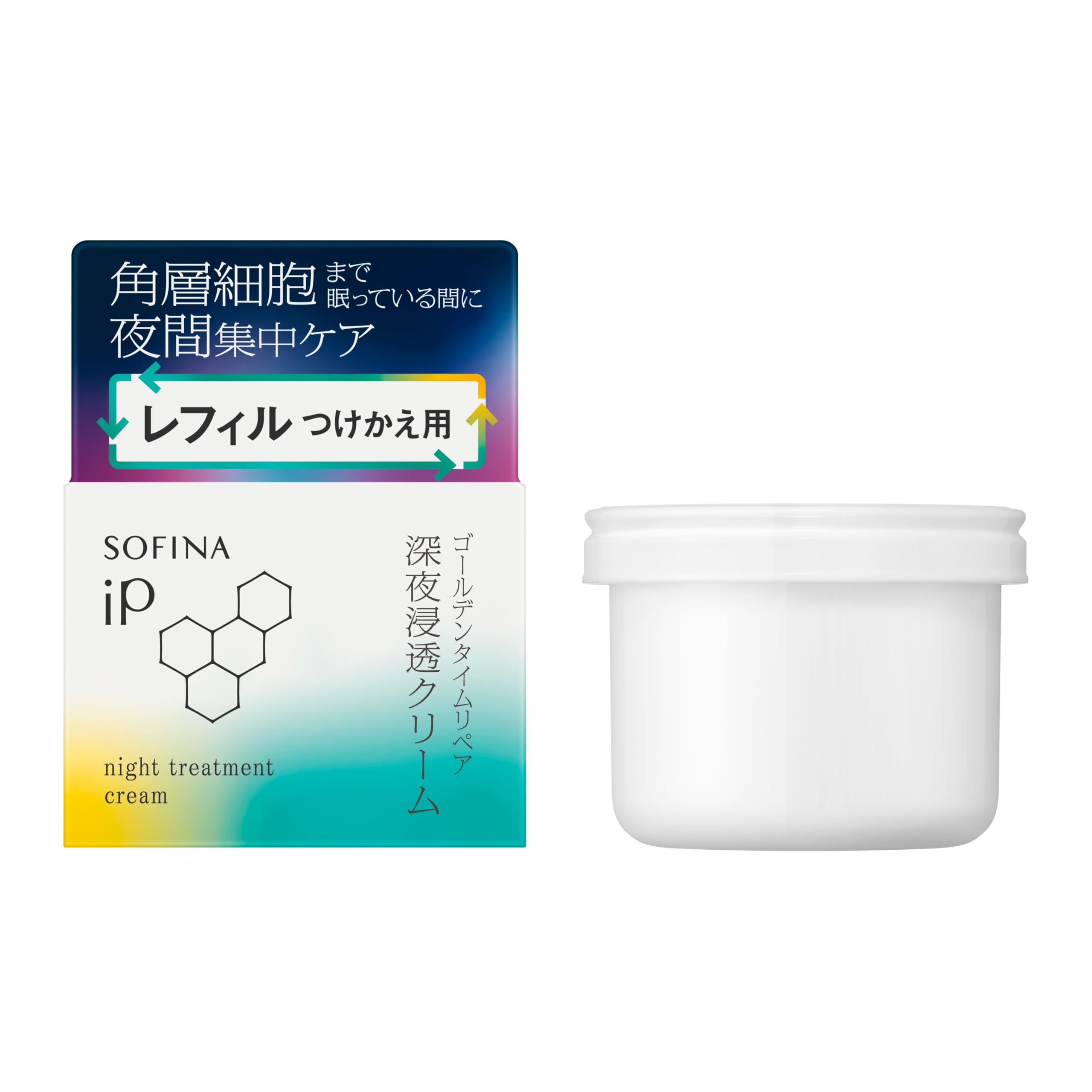 Sofina iP Golden Time Repair Midnight Penetrating Cream Refill【Cream】【Refill】