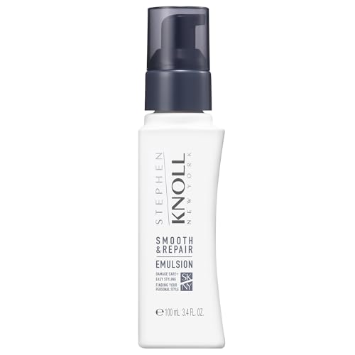 Stephen Knoll Hair Milk Moisture Softening Emulsion Smooth Repair 100mL Leave-in Treatment Hair Care Hair Serum Moisturizing Hydration Dryness Frizz Fine Hair Cuticle Repair Moisturizing Heat Protect UV Cut Floral Fruity Musk Scent Salon