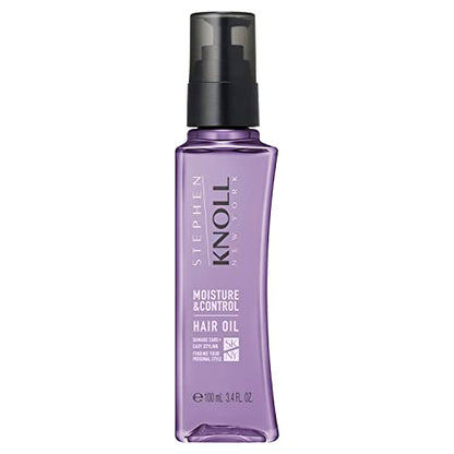 Stephen Knoll Hair Oil Moisture Control Hair Oil W 100ml Leave-In Treatment Hair Care Hair Serum Jojoba Oil Moisturizing Repair Dryness Frizz UV Cut Heat Protectant Moisturizing Salon