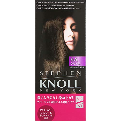 STEPHEN KNOLL Color Couture Cream Hair Color for Gray Hair 6A Ice Brown 1 Count (x 1)