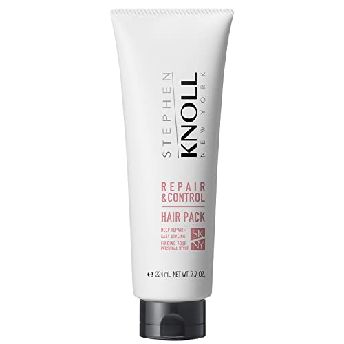 STEPHEN KNOLL Repair Control Hair Pack W 220g Damage Care Intensive Repair Moisturizing Protein Hyaluronic Acid Argan Oil Jojoba Oil Salon