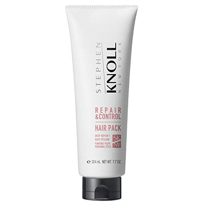 STEPHEN KNOLL Repair Control Hair Pack W 220g Damage Care Intensive Repair Moisturizing Protein Hyaluronic Acid Argan Oil Jojoba Oil Salon