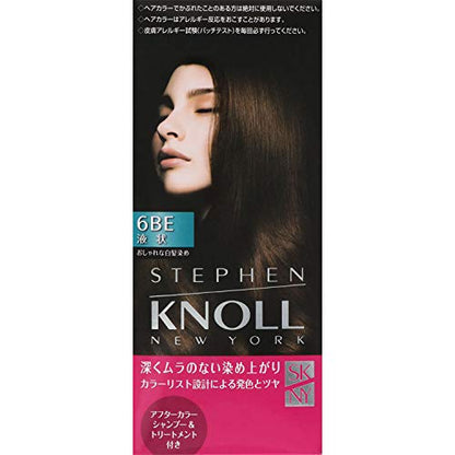 STEPHEN KNOLL Color Couture Liquid Hair Color for Gray Hair, 6BE Beige Brown, 1 Count (x 1)