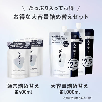 Straine Shampoo Refill 500ml with White Blossom Fragrance
