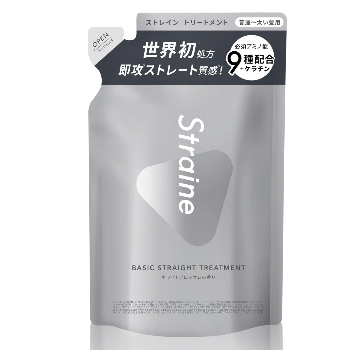 Straine Basic Straight Treatment Refill White Blossom Scent 400ml