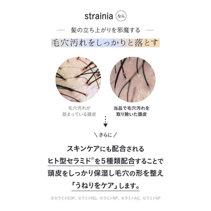 Strainia Care Straight Shampoo for Frizz Control 300ml