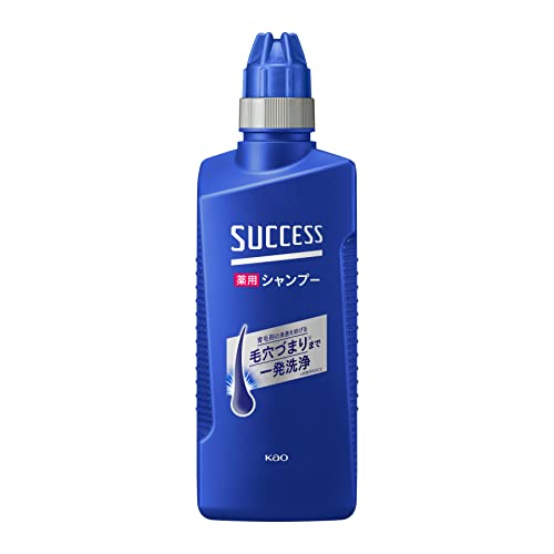 Success Medicinal Shampoo Main Body 400ml [Quasi-Drug] Oil Wax Odor One-Shot Cleansing Shampoo Aqua Citrus Scent Main Body