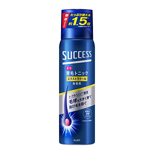 success Hair Growth Tonic Extra Cool Unscented 280g for Thinning Hair