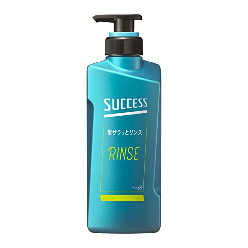 Success Hair Smooth Rinse 400ml Reduces Frizz for Silky Hair Aqua Citrus Scent
