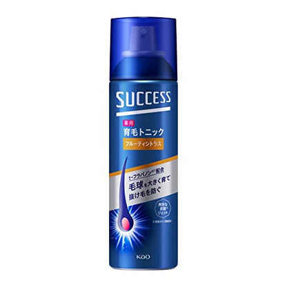 Success Medicinal Hair Growth Tonic Fruity Citrus Scent 180g Preventive Scalp Care [Quasi-drug] Maintains Hair Growth Phase and Cultivates Strong Hair That Is Less Likely to Fall Out