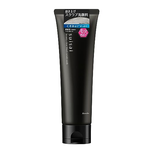 suisai Pore Care Beauty Clear Black Scrub Wash 120ml