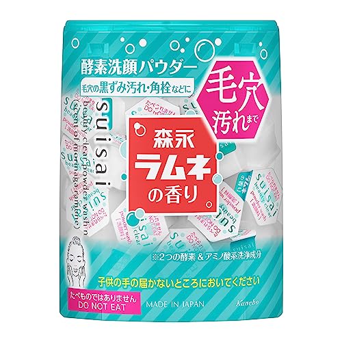 suisai Beauty Clear Powder Wash N with Morinaga Ramune Scent 80g
