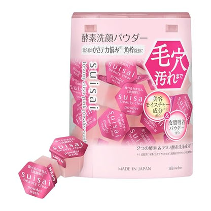 suisai Poudre Nettoyante Enzymatique pour Peaux Mixtes 30g
