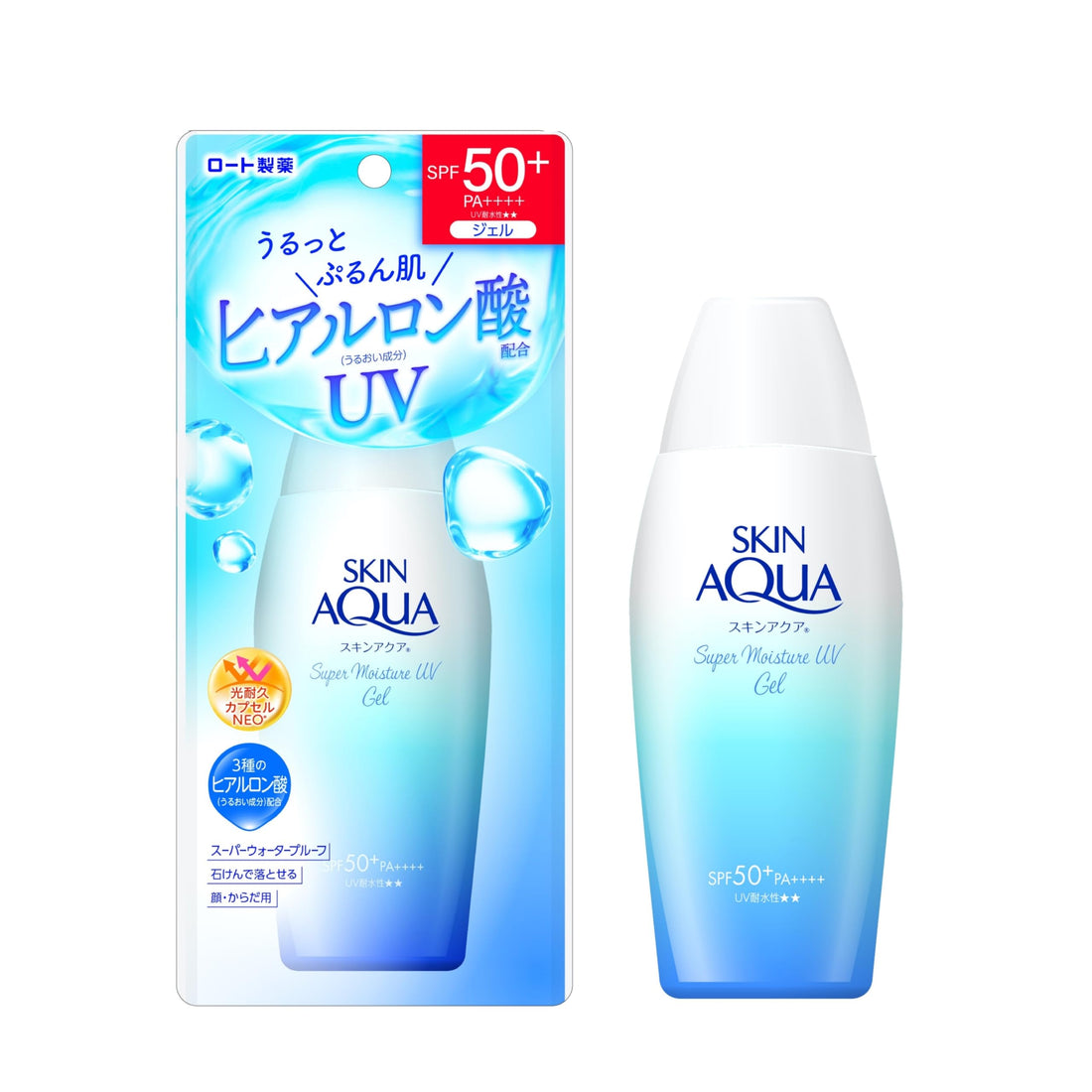 Skin Aqua Super Moisture UV Gel Sunscreen 110g for Japanese Skincare
