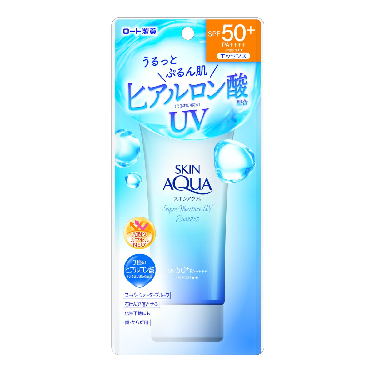Skin Aqua Super Moisture Essence Sunscreen SPF50+ PA++++ 80g