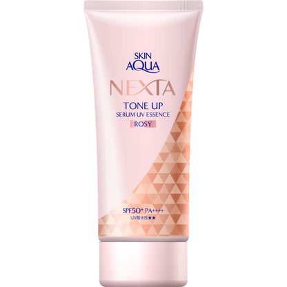 Skin Aqua UV Essence Tone-Up Serum Rose Color 70g