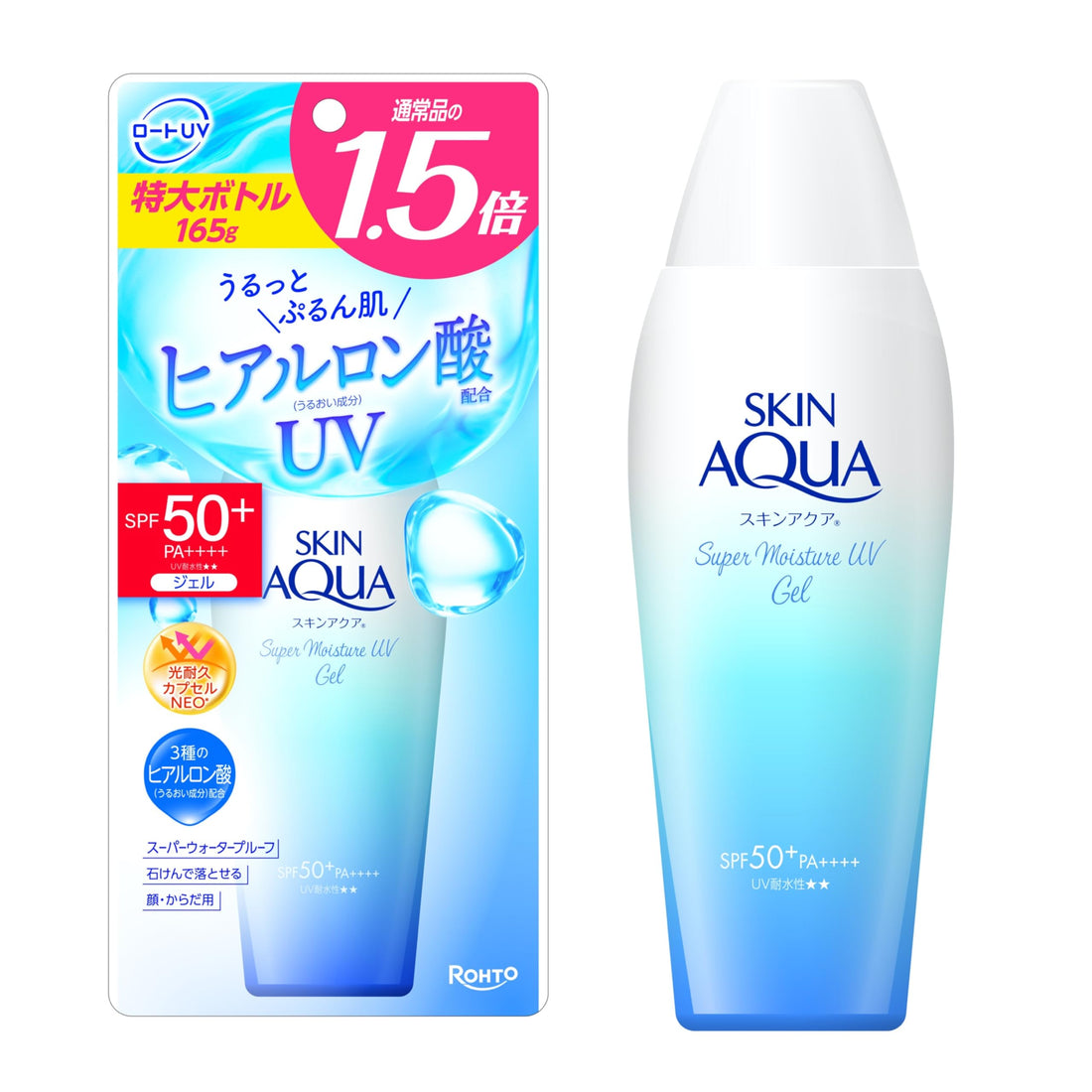 SKIN AQUA Super Moisture UV Gel Large Size 165g SPF50+ PA++++