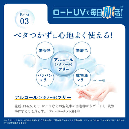 SKIN AQUA Hyaluronic Serum UV SPF50+ Fragrance-Free Gel 80g