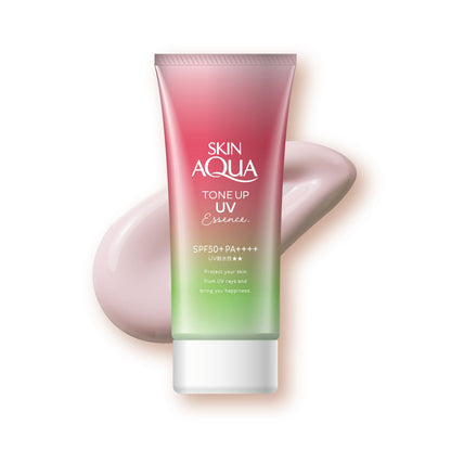 SKIN AQUA Tone Up UV Essence Happiness Aura 80g Japanese Skincare