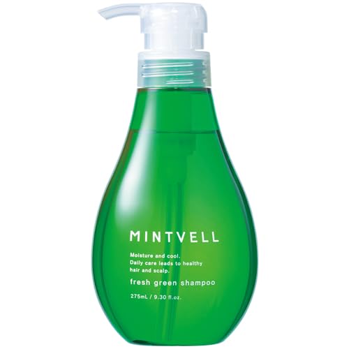 Sankohs Sankor Salon Exclusive Mint Bell Fresh Green Shampoo 275ml [2023 Renewal Product]