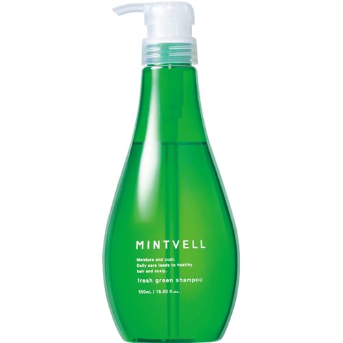 Suncall Shampooing Mint Bell Fresh Green 550ml avec parfum de lime