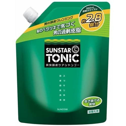 SUNSTAR TONIC Refreshing Scalp Care Shampoo 1000mL Citrus Herb Fragrance