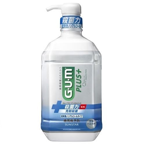 Sunstar GUM Plus Dental Rinse Low Irritation Non-Alcohol 900mL
