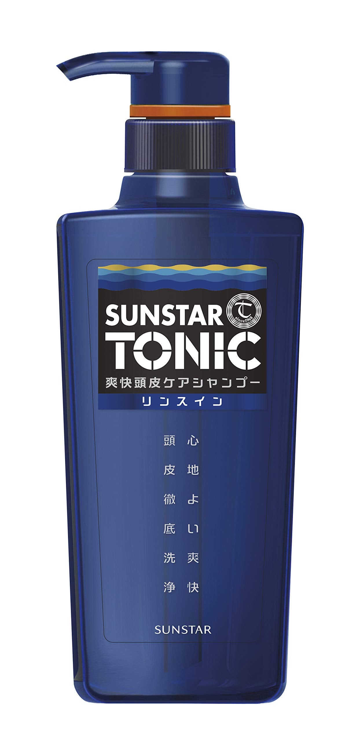 Sunstar Tonic Rinse-In Refreshing Scalp Care Non-Silicone Formula 460mL