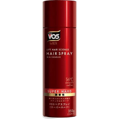 sunstar サンスター VO5 for MEN ヘアスプレー (スーパーハード) 微香性 355g スタイルキープ スタイリング剤 ワックス併用 メンズ