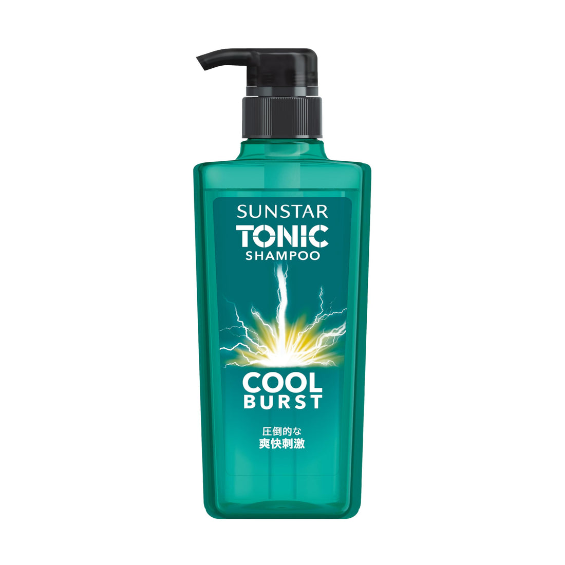 SUNSTAR TONIC Shampooing tonique COOLBURST, parfum agrumes et herbes 460mL
