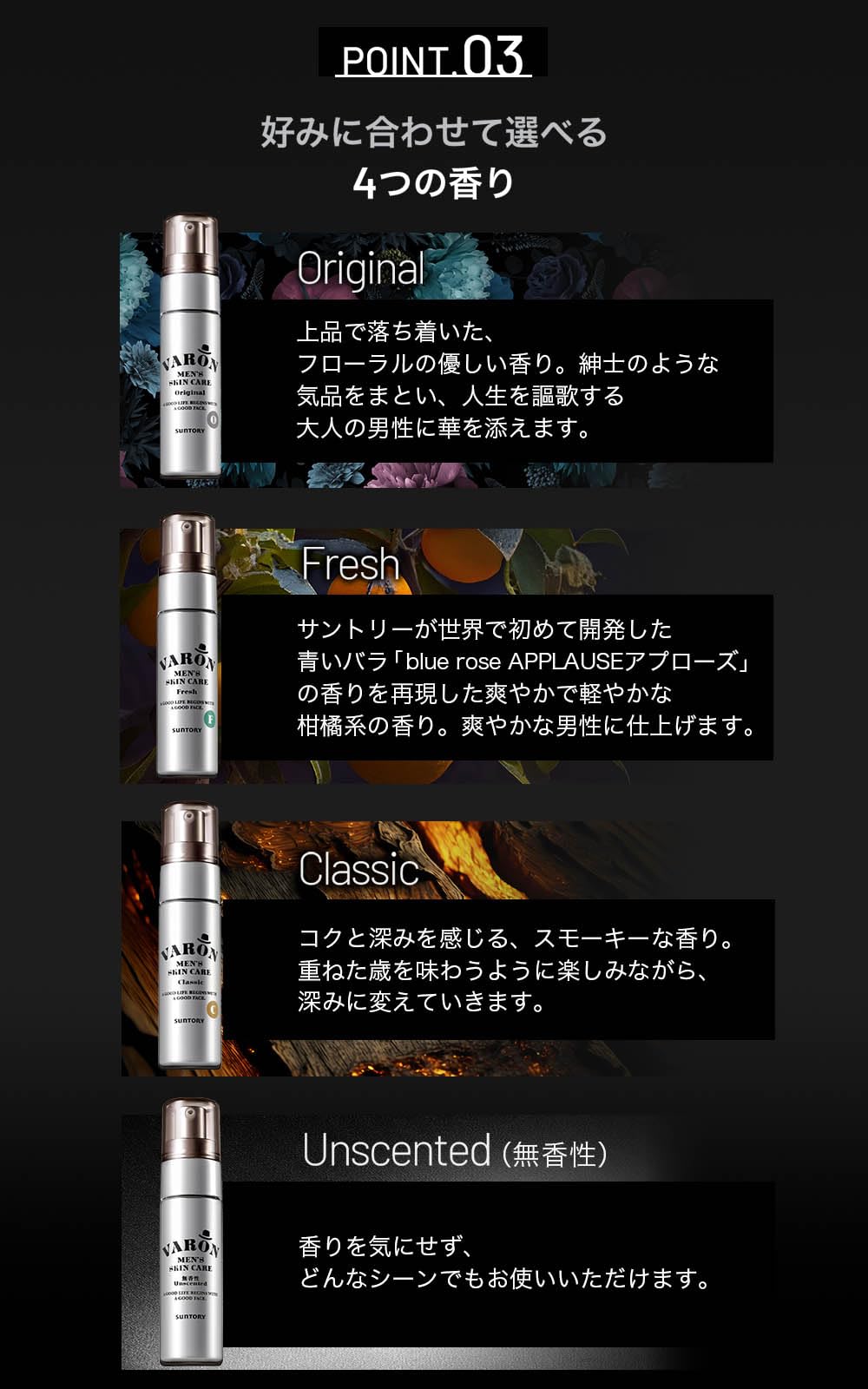 Suntory VARON All-in-One Men&