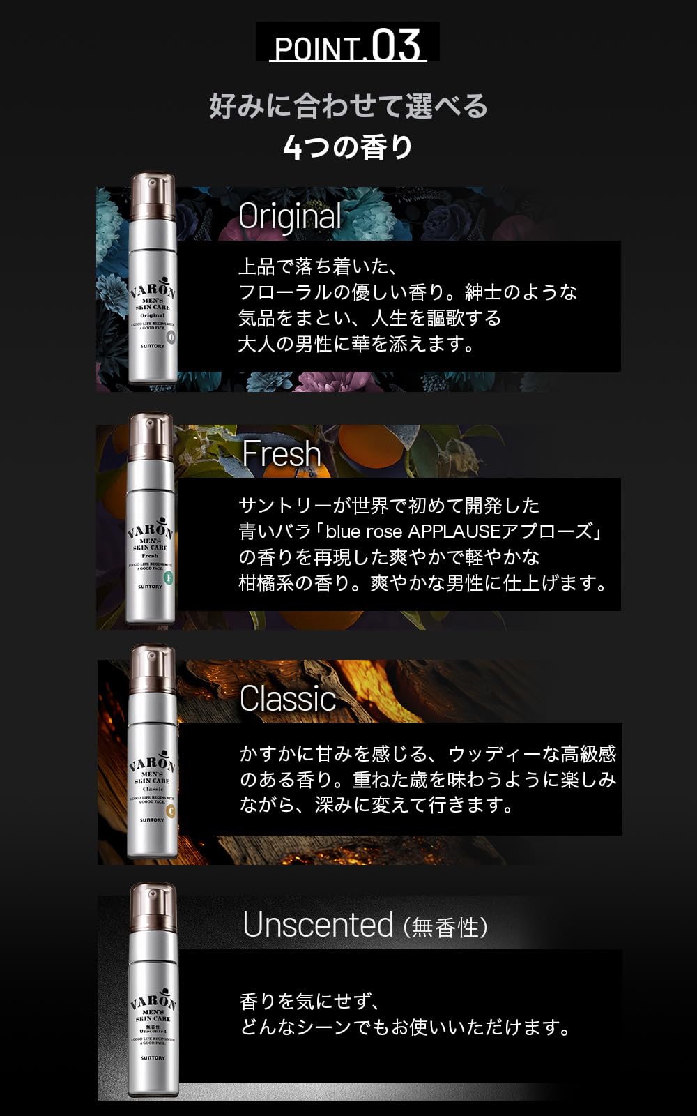 Suntory VARON All-in-One Men&