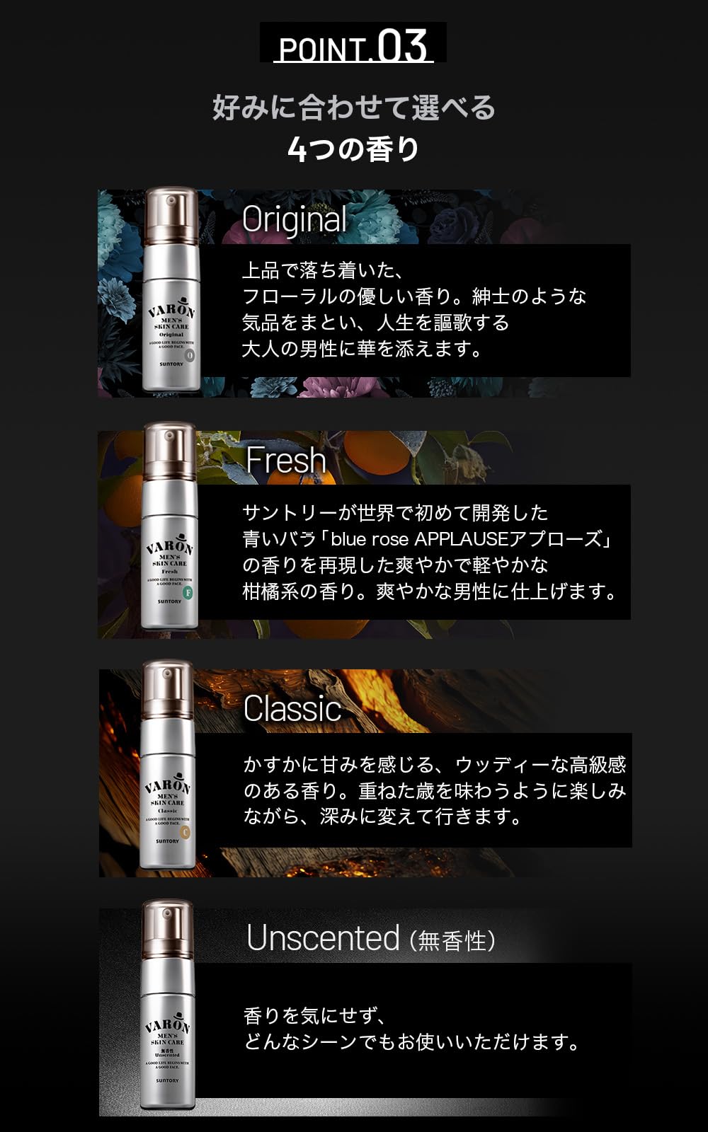 Suntory VARON All-in-One Men&