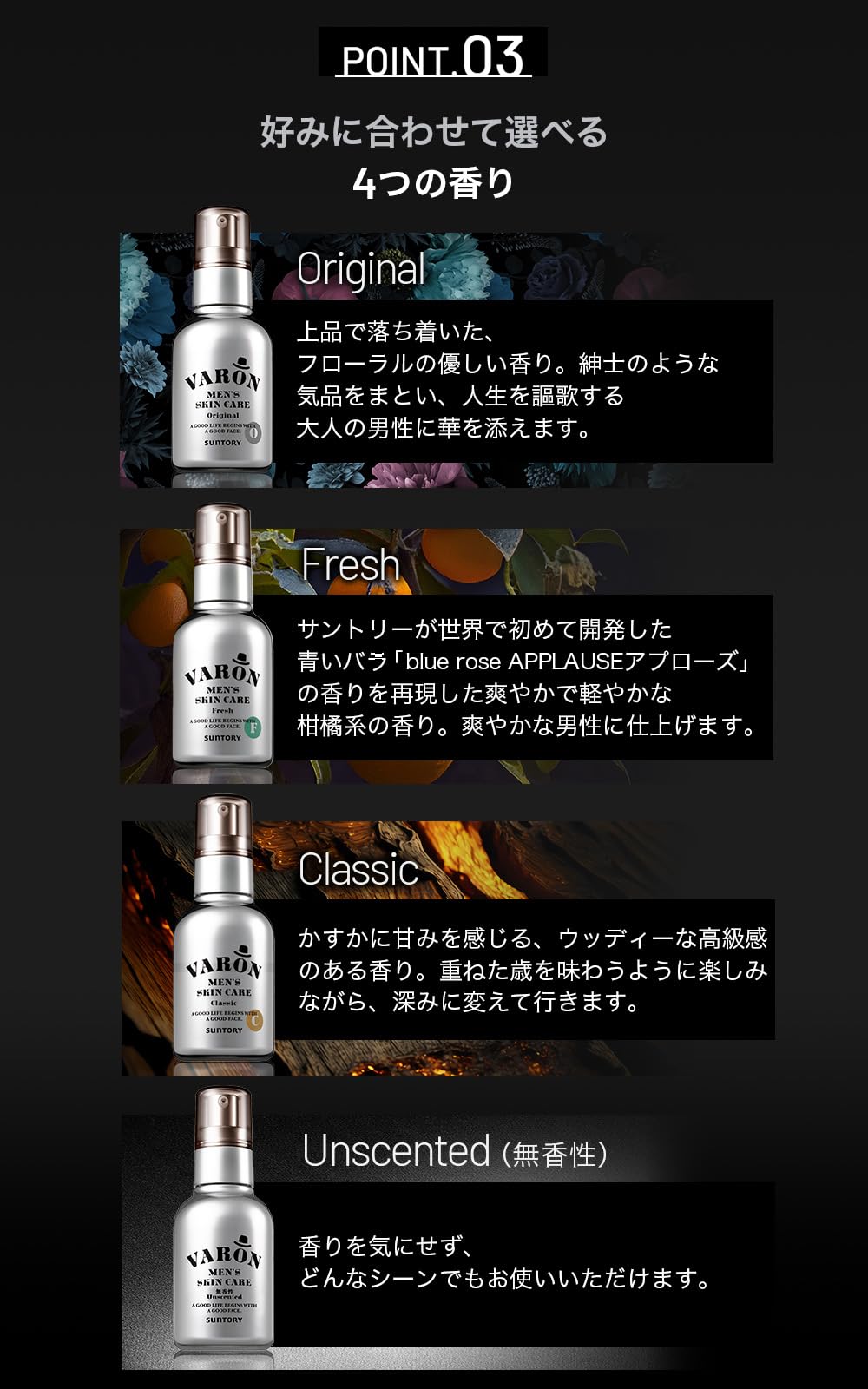Suntory VARON All-in-One Men&
