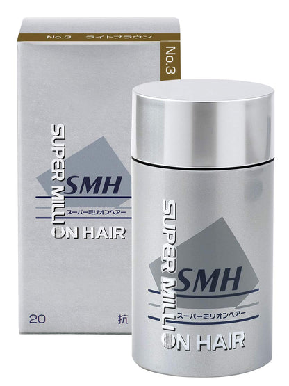 Super Million Hair Light Brown Hair Fiber 20g for Natural Look