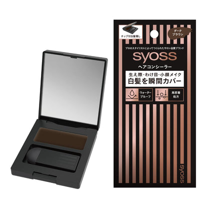 Syoss Hair Concealer Dark Brown for Thinning Hair Coverage