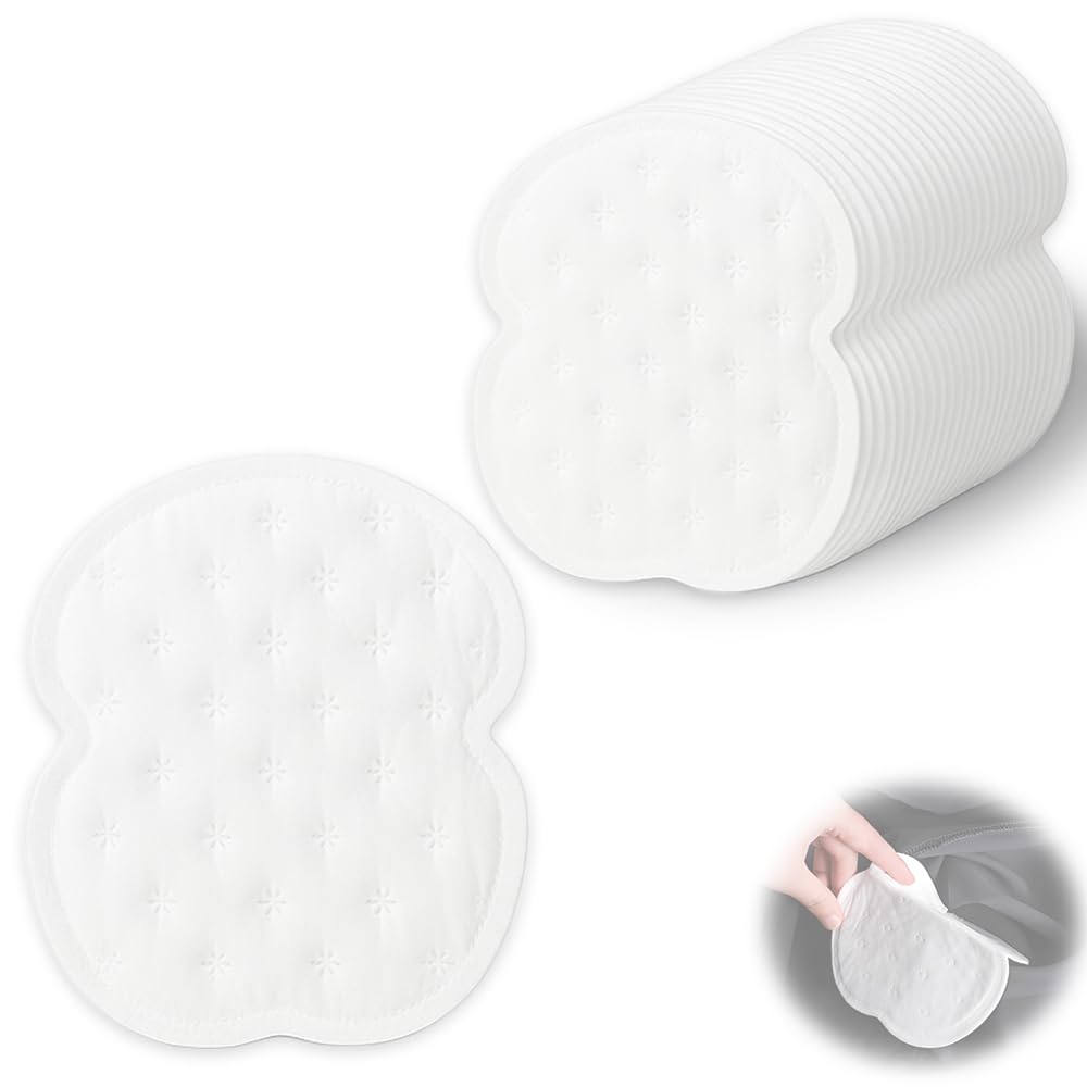 TANGRUl Underarm Sweat Pads 60 Count for Effective Sweat Protection